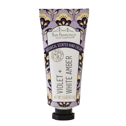 Botanical Hand Cream Violet + White Amber