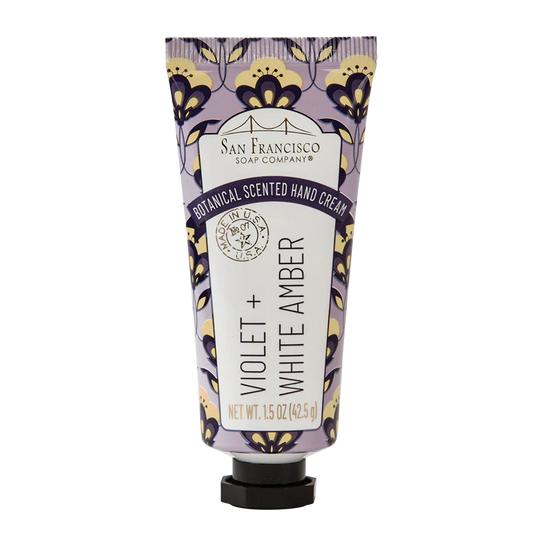 Botanical Hand Cream Violet + White Amber