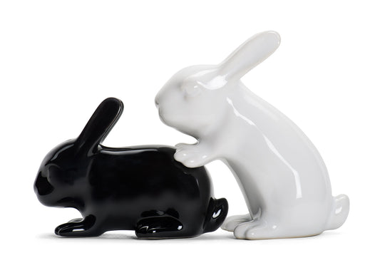 Bunny Salt + Pepper Shakers