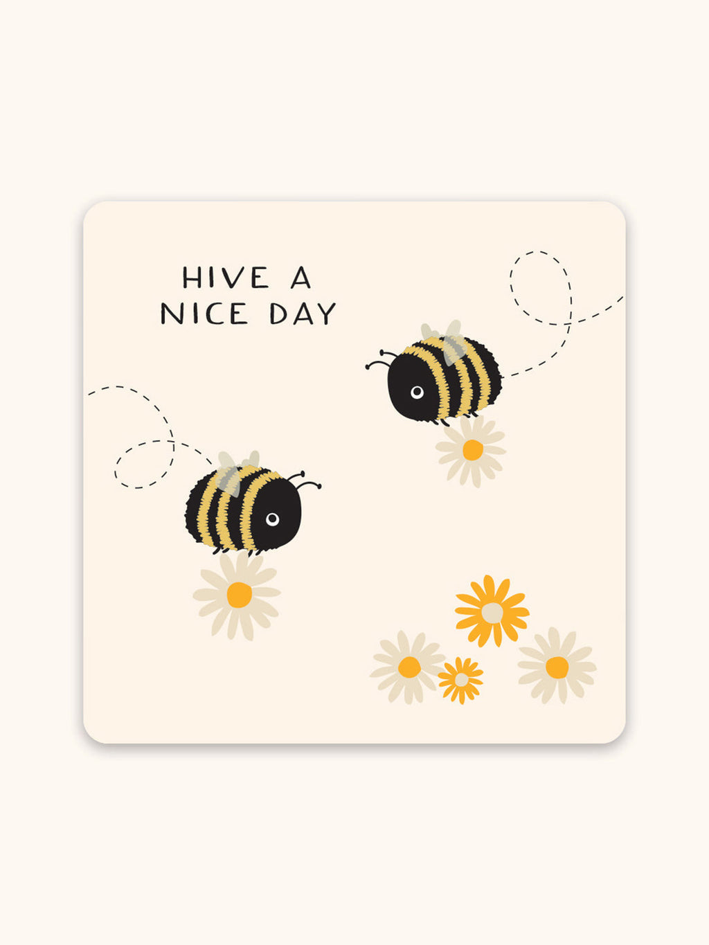 Buzzy Bees Mini Note Card Set with Stickers
