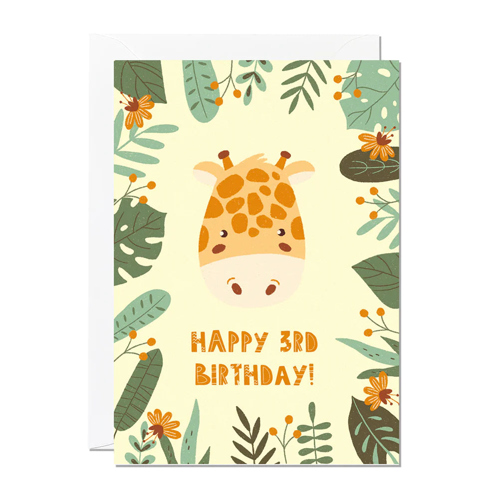 3rd Birthday Card