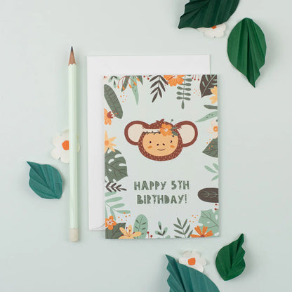 5th Birthday Card