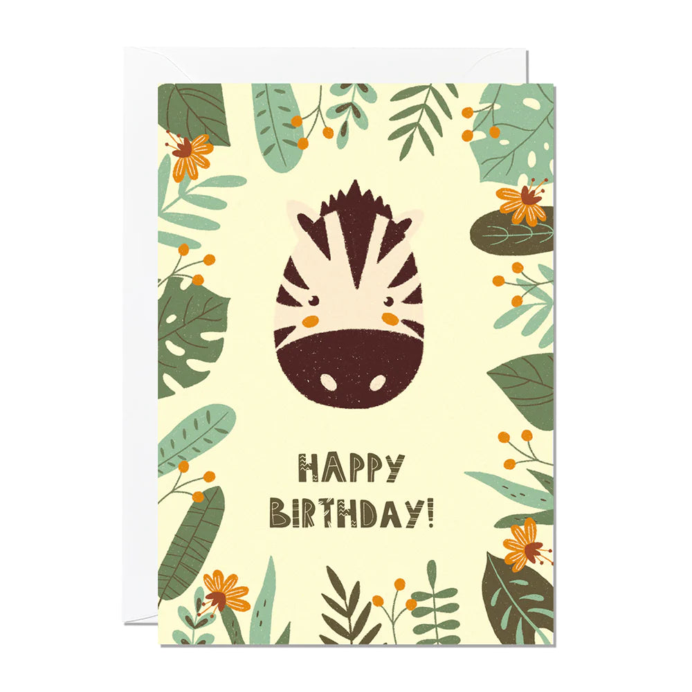 Jungle Birthday Card