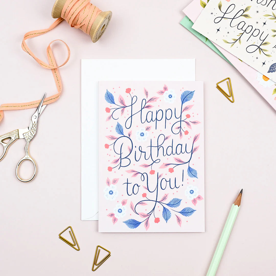 Happy Birthday To You Card