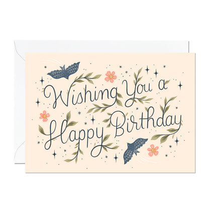 Wishing You A Happy Birthday Card