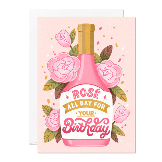 Rose All Day Card