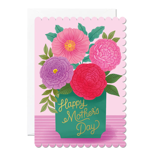 Happy Mother's Day Vase Card