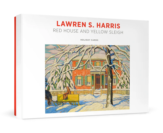 Lawren S. Harris Red House and Yellow Sleigh Holiday Boxed Cards