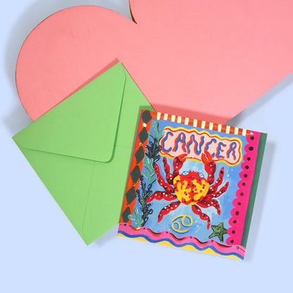 Cancer Zodiac Card