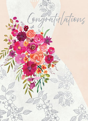 Wedding Bouquet Card