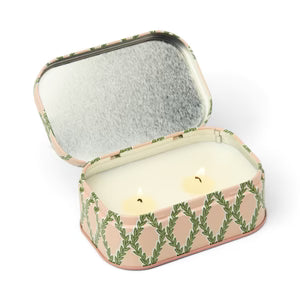Cherie Printed Tin Yuzu Woods Candle