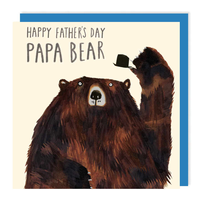 Father's Day Papa Bear Card