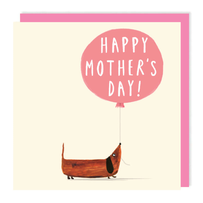 Mother's Day Dachshund Card