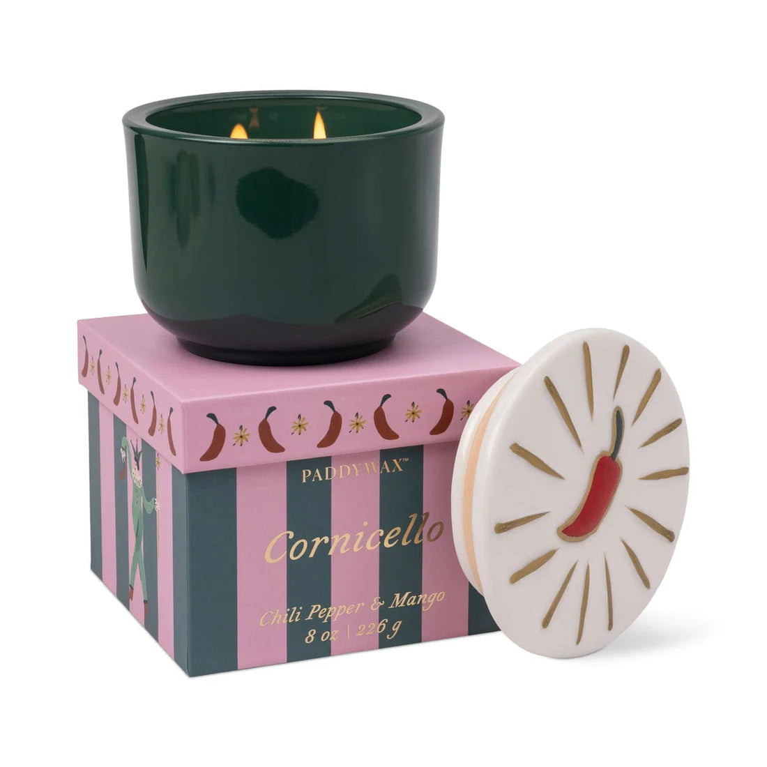 Chili Pepper + Mango Charmed 8oz Candle