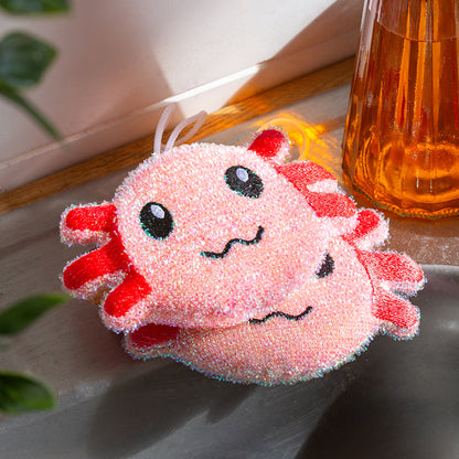 Axolotl Scrubber Sponges
