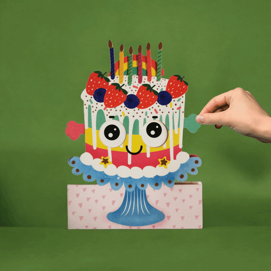 Cake Interactive Birthday Card