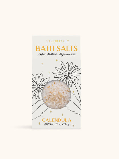 Calendula Scented Bath Salts