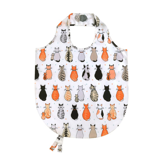 Cats In Waiting Roll-up Bag