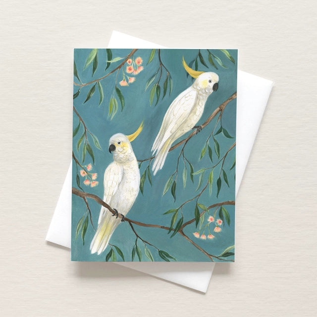 Cockatoos Art Card