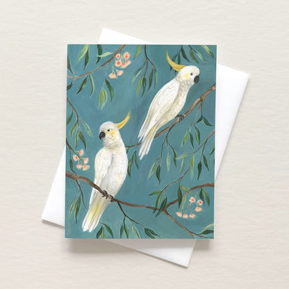 Cockatoos Art Card