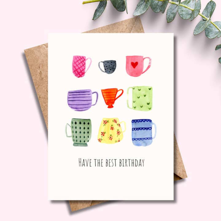 Coffee Lover Birthday Card