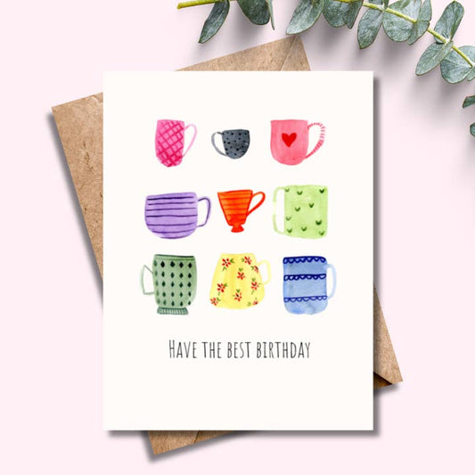 Coffee Lover Birthday Card