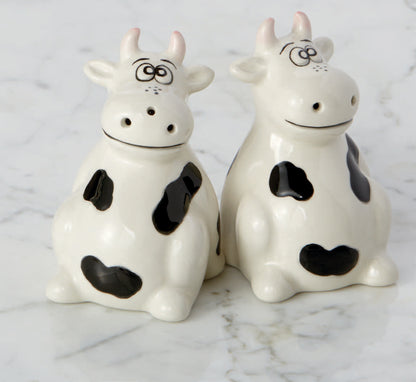 Cows Ceramic Salt & Pepper Shakers