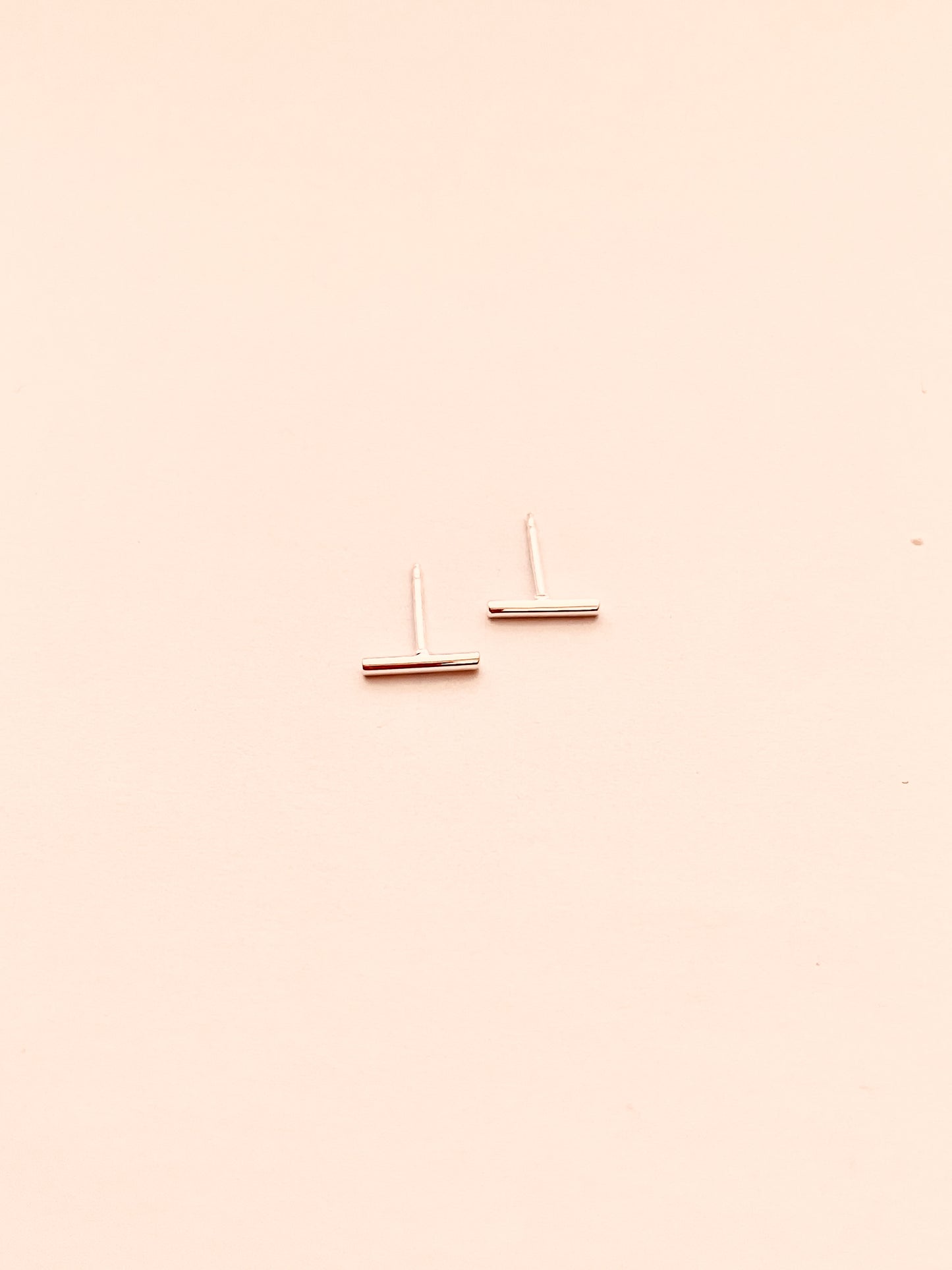 Cylinder Stud Earrings