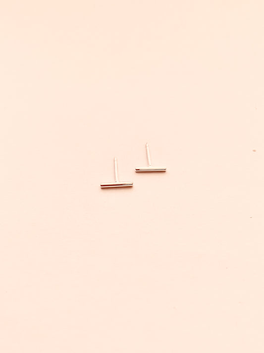 Cylinder Stud Earrings