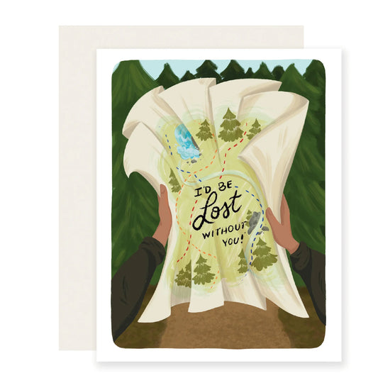 Lost Without You Card