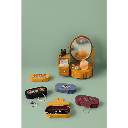 Amulet Embroidered Jewelry Box