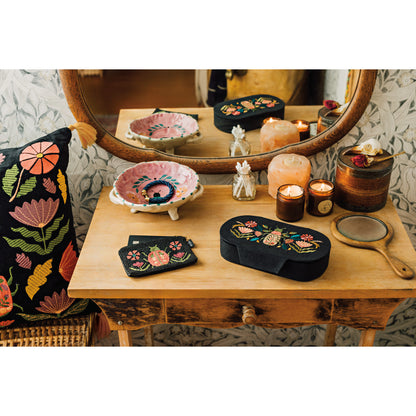 Amulet Embroidered Jewelry Box