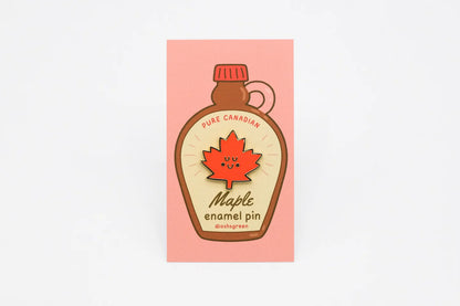Maple Enamel Pin