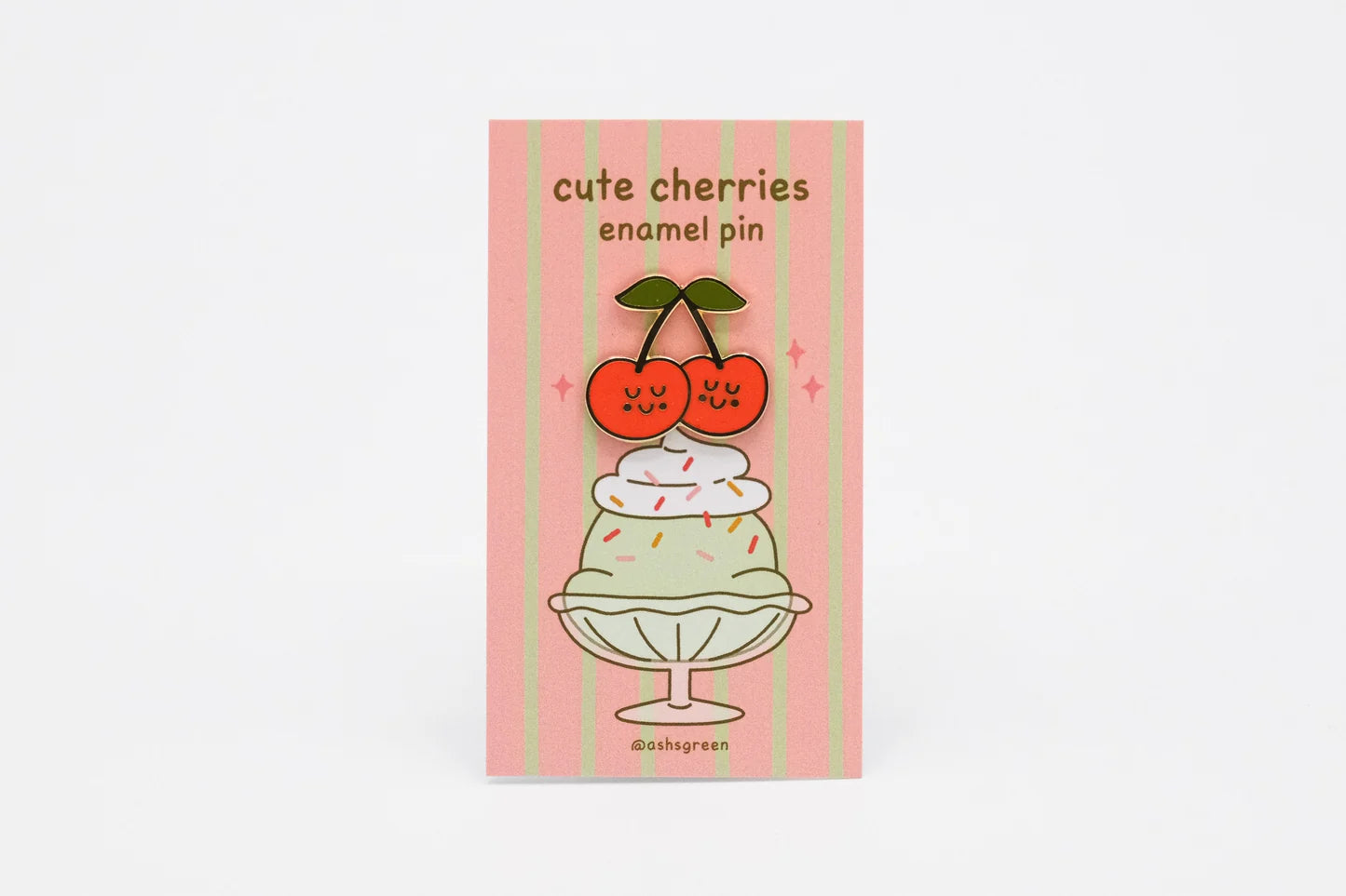 Cute Cherries Enamel Pin
