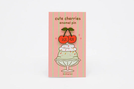 @19 Cute Cherries Enamel Pin