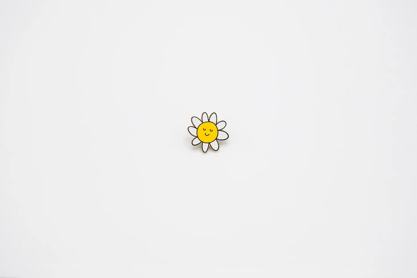 Happy Flower Enamel Pin