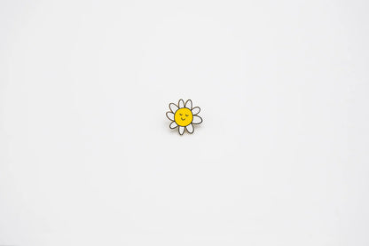 Happy Flower Enamel Pin