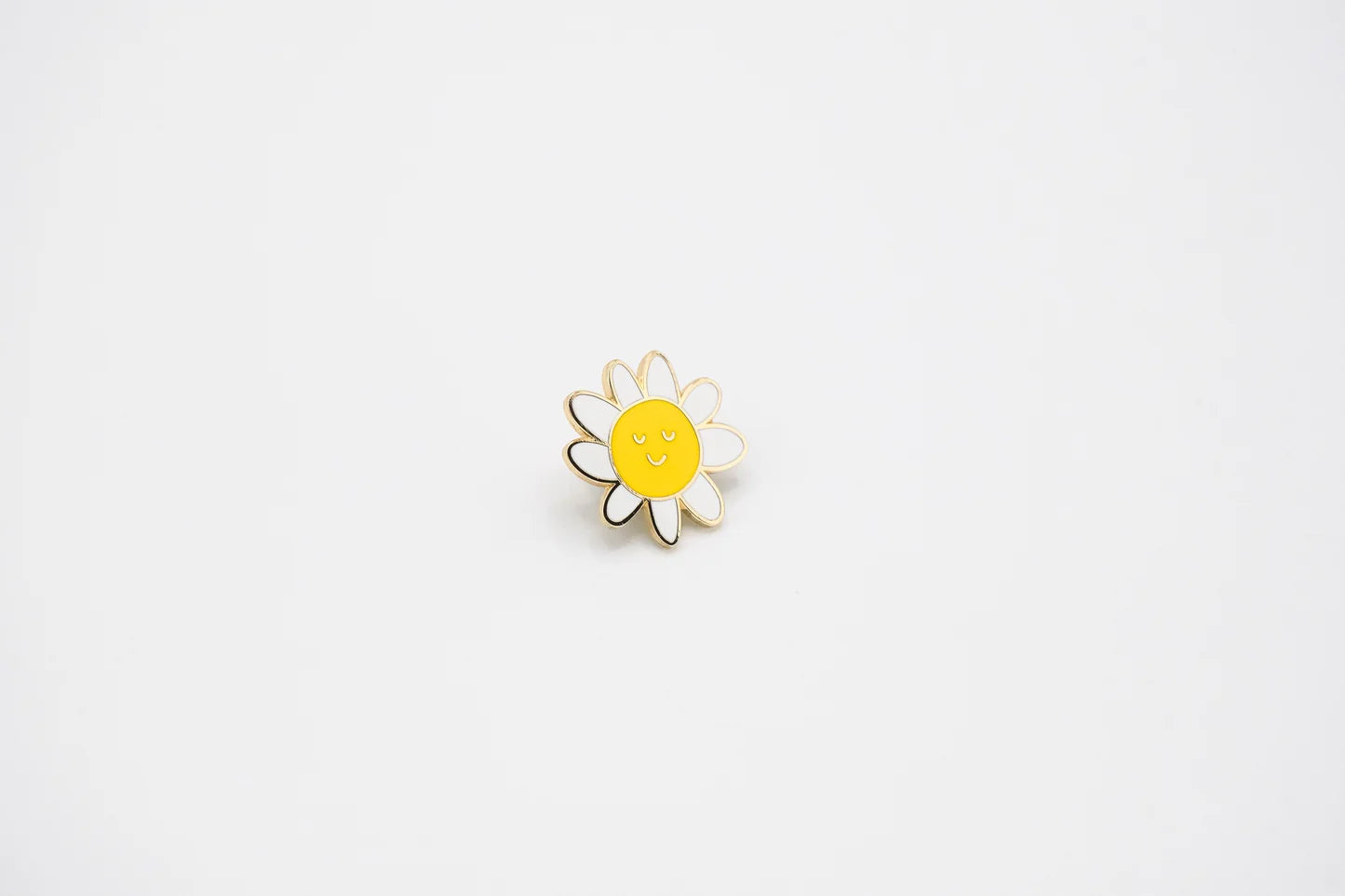 Happy Flower Enamel Pin