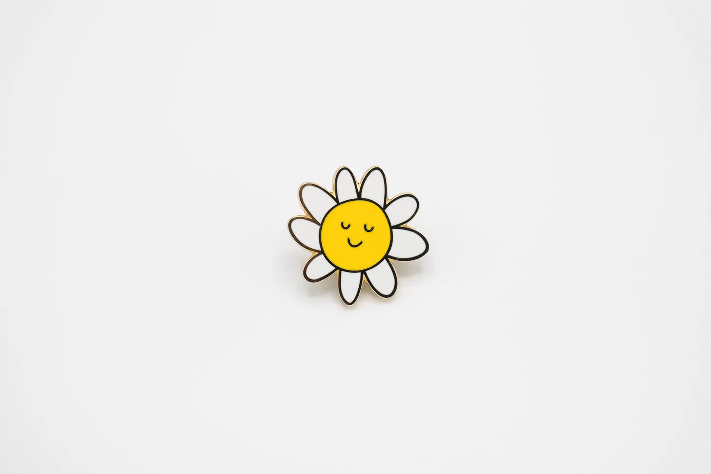 Happy Flower Enamel Pin