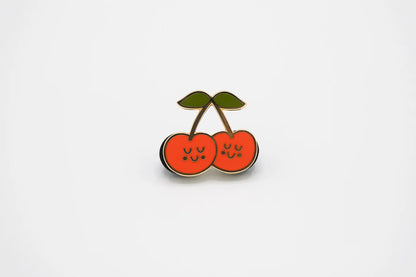 Cute Cherries Enamel Pin