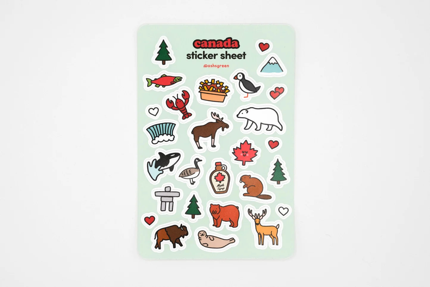 S34 Canada Sticker Sheet