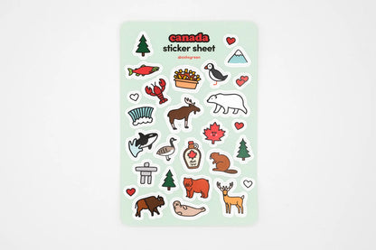 S34 Canada Sticker Sheet