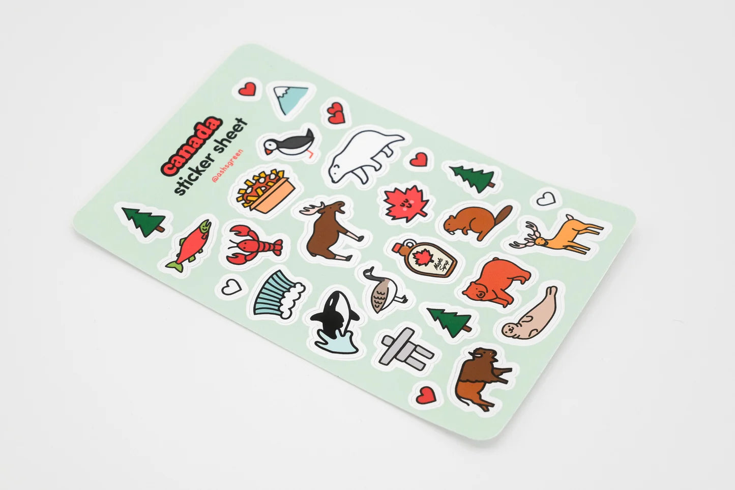 S34 Canada Sticker Sheet
