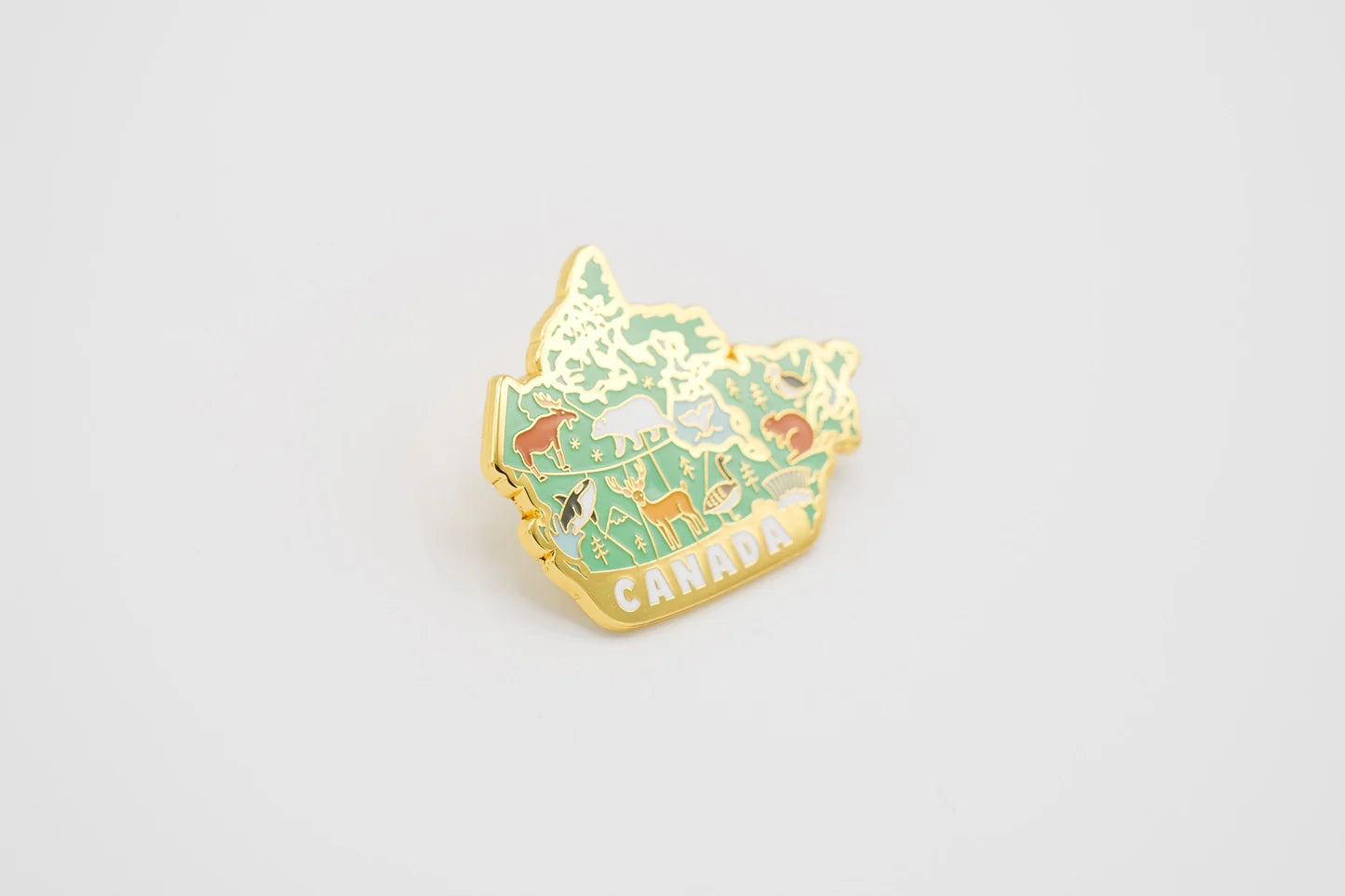 Map of Canada Enamel Pin