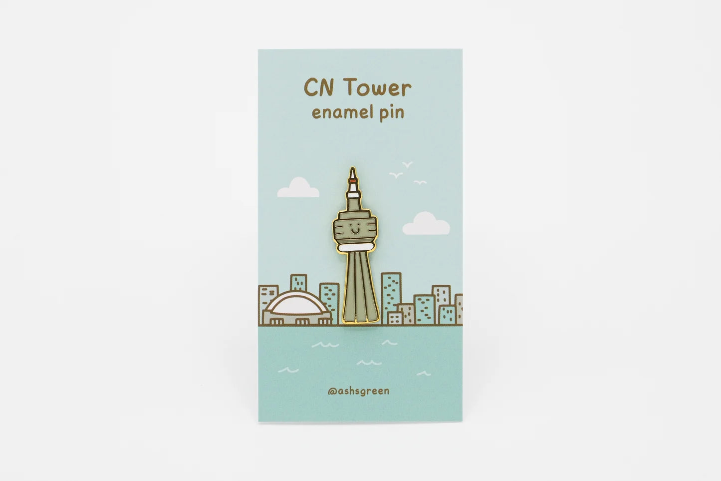 CN Tower Enamel Pin