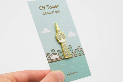CN Tower Enamel Pin