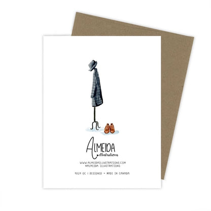 Dad's a Class Act Father's day card