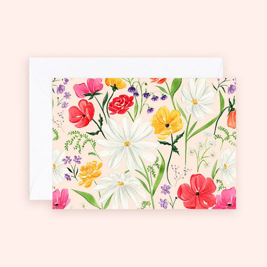 Dainty Wildflowers Enclosure Card