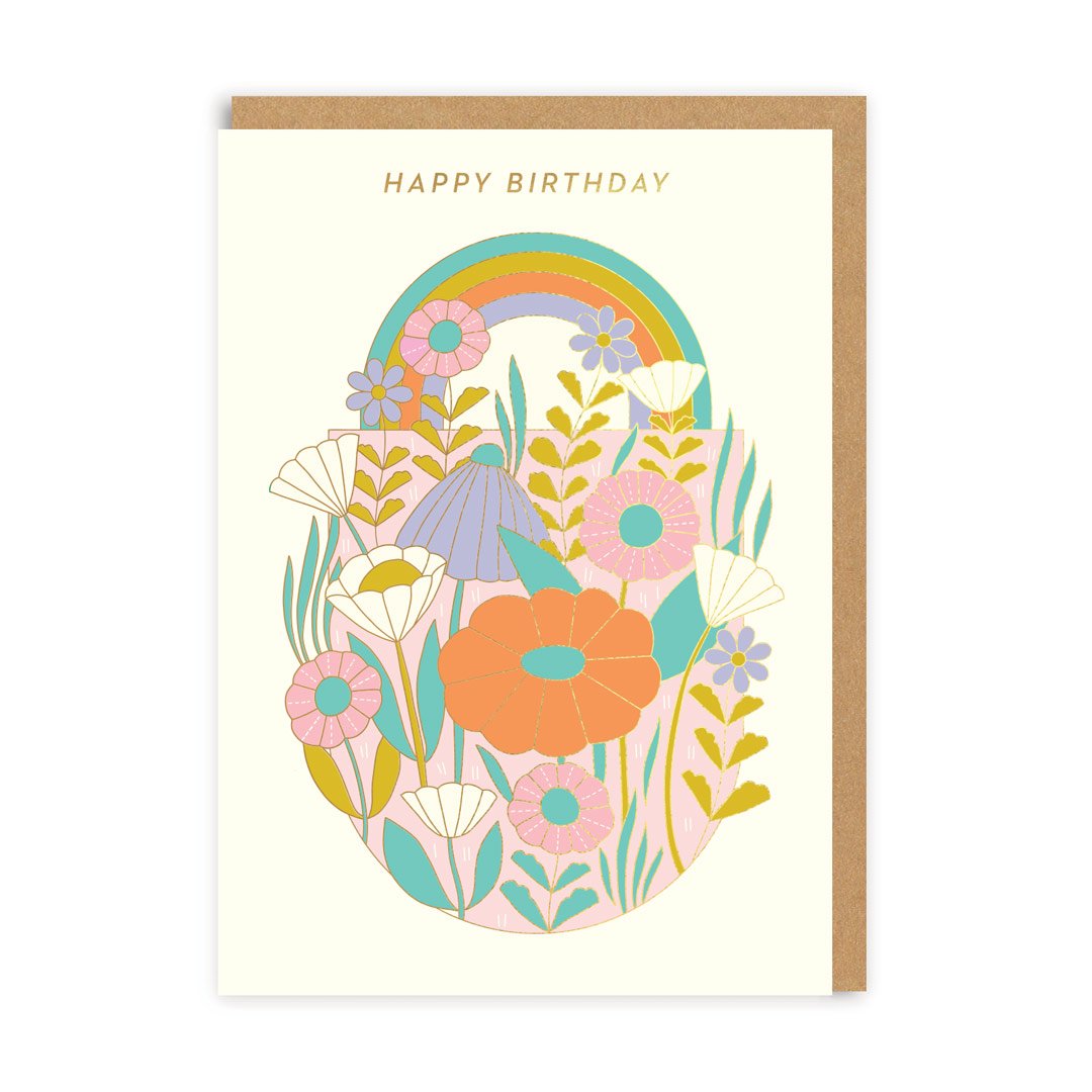 Happy Birthday Daisies Card