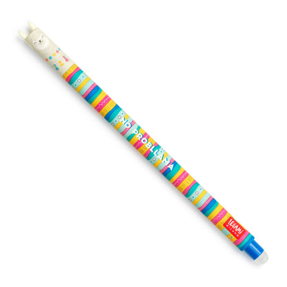 Animal Head Erasable Pen - Llama